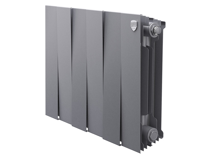 Радиатор Royal Thermo PianoForte 300 /Silver Satin — 6 секц.